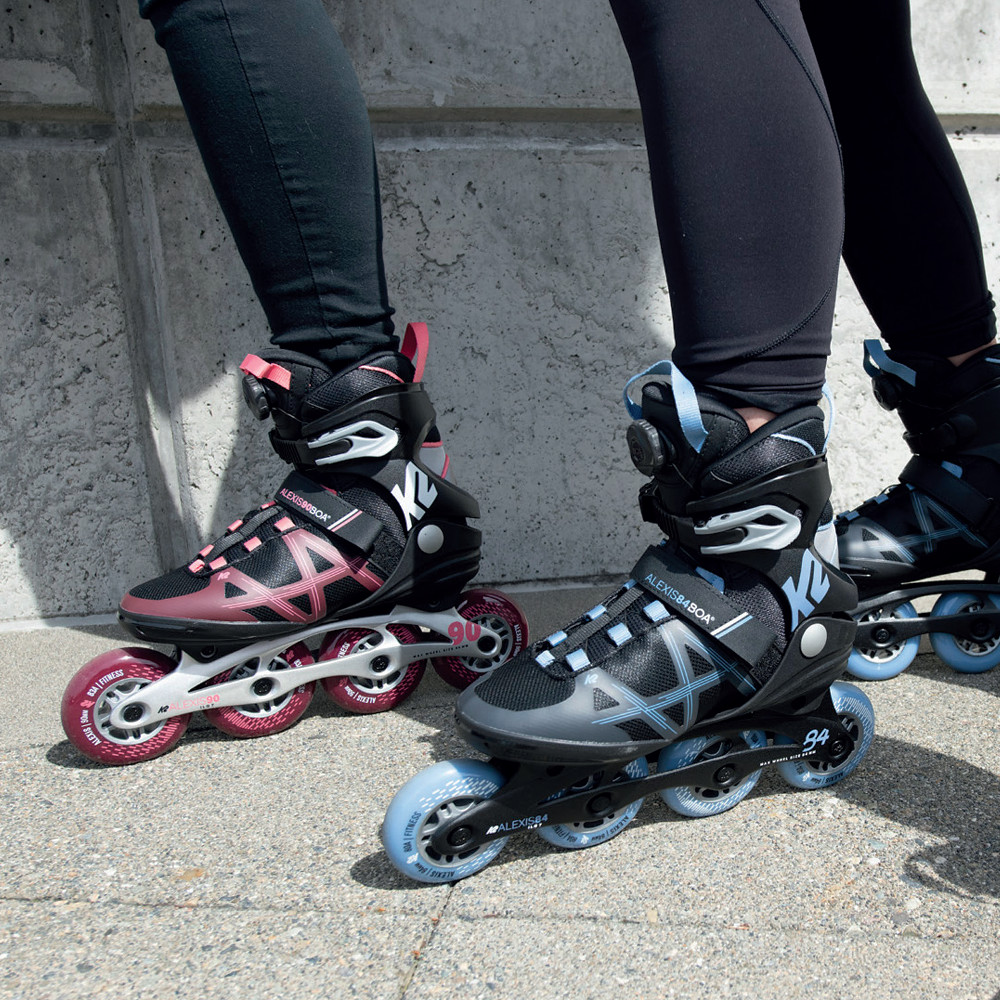 k2 alexis 84 boa inline skates womens